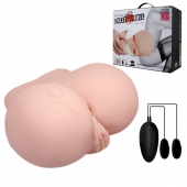 Вагина и анус с вибрацией CrazyBull Vagina and Ass - Baile - в Жуковском купить с доставкой