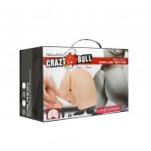 Вагина и попка с вибрацией CRAZY BULL - Baile - в Жуковском купить с доставкой