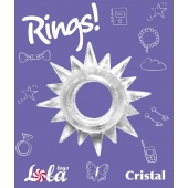 Прозрачное эрекционное кольцо Rings Cristal - Lola Games - в Жуковском купить с доставкой