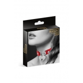 Красный чокер с замком в форме сердца - Bijoux Pour Toi - купить с доставкой в Жуковском