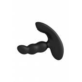 Черный силиконовый стимулятор простаты Levett Nitoc с пультом ДУ - Levett - в Жуковском купить с доставкой