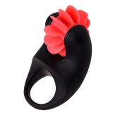 Чёрно-красное эрекционное виброкольцо Erotist - Erotist Adult Toys - в Жуковском купить с доставкой