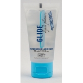 Интимная смазка на водной основе Glide - 30 мл. - HOT - купить с доставкой в Жуковском