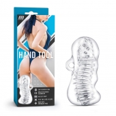 Прозрачный мастурбатор M for Men Hand Tool - Blush Novelties - в Жуковском купить с доставкой