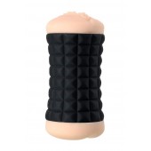 Двухсторонний мастурбатор JOS JANICE в черном цилиндре - JOS - в Жуковском купить с доставкой