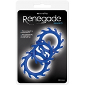 Набор из 3 синих эрекционных колец Renegade Gears - NS Novelties - в Жуковском купить с доставкой
