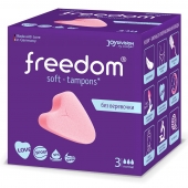 Женские гигиенические тампоны без веревочки FREEDOM normal - 3 шт. - Freedom - купить с доставкой в Жуковском