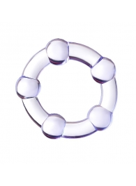 Фиолетовое эрекционное кольцо A-Toys - A-toys - в Жуковском купить с доставкой