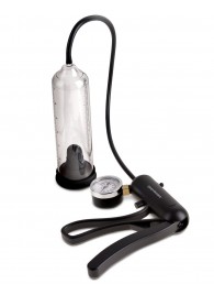 Вакуумная мужская помпа с датчиком давления Pro-Gauge Power Pump - Pipedream - в Жуковском купить с доставкой