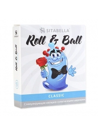 стимулирующий презерватив-насадка Roll   Ball Classic - Sitabella - купить с доставкой в Жуковском