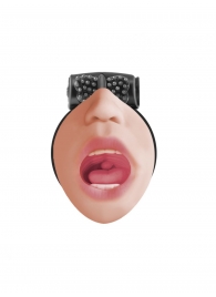 Мастурбатор-ротик с виброкольцом Satisfaction Beloved - Lola Games - в Жуковском купить с доставкой