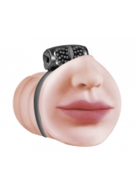 Мастурбатор-ротик с виброкольцом Satisfaction Beloved - Lola Games - в Жуковском купить с доставкой