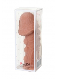 Насадка на фаллос с пузыриками, венками и ребристостью KOKOS Extreme Sleeve 09 - 12,7 см. - KOKOS - в Жуковском купить с доставкой