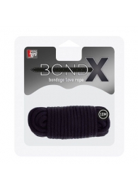 Черная веревка для связывания BONDX LOVE ROPE - 10 м. - Dream Toys - купить с доставкой в Жуковском