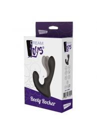 Чёрный массажер простаты с 2 моторами BOOTY ROCKER - Dream Toys - в Жуковском купить с доставкой