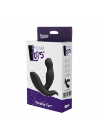 Черный вибромассажер простаты PROSTATE HERO - Dream Toys - в Жуковском купить с доставкой