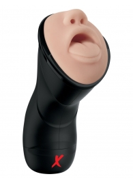 Мастурбатор-ротик Deep Throat Vibrating Stroker - Pipedream - в Жуковском купить с доставкой
