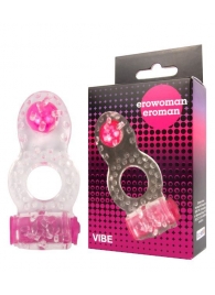 Прозрачное эрекционное кольцо Erowoman-Eroman - Erowoman-Eroman - в Жуковском купить с доставкой