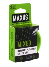 Презервативы в железном кейсе MAXUS Mixed - 3 шт. - Maxus - купить с доставкой в Жуковском