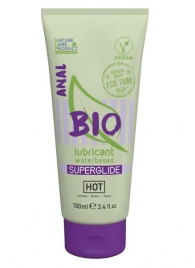 Интимный увлажняющий анальный гель BIO SuperGlide - 100 мл. - HOT - купить с доставкой в Жуковском