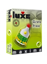 Презерватив LUXE Maxima  Сигара Хуана  - 1 шт. - Luxe - купить с доставкой в Жуковском