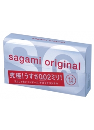 Ультратонкие презервативы Sagami Original - 6 шт. - Sagami - купить с доставкой в Жуковском