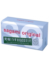 Ультратонкие презервативы Sagami Original - 12 шт. - Sagami - купить с доставкой в Жуковском