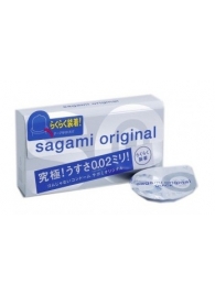 Ультратонкие презервативы Sagami Original QUICK - 6 шт. - Sagami - купить с доставкой в Жуковском