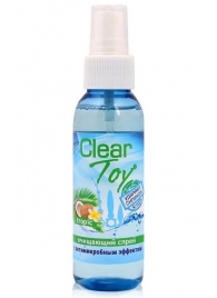 Очищающий спрей для игрушек CLEAR TOY Tropic - 100 мл. - Биоритм - купить с доставкой в Жуковском