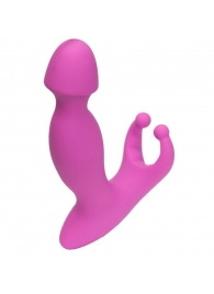 Розовый стимулятор простаты с усиками - 15 см. - 4sexdreaM - в Жуковском купить с доставкой