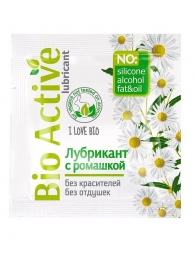 Пробник лубриканта на водной основе Bio Active - 3 гр. - Биоритм - купить с доставкой в Жуковском