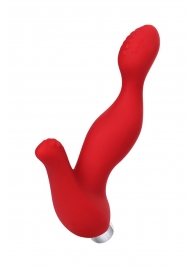 Красный силиконовый вибростимулятор простаты Proman - 12,5 см. - ToyFa - в Жуковском купить с доставкой