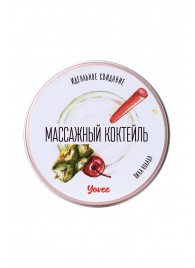 Массажная свеча «Массажный коктейль» с ароматом пина колады - 30 мл. - ToyFa - купить с доставкой в Жуковском