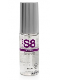 Cмазка на водно-силиконовой основе S8 Hybrid - 50 мл. - Stimul8 - купить с доставкой в Жуковском