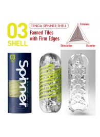 Мастурбатор SPINNER Shell - Tenga - в Жуковском купить с доставкой