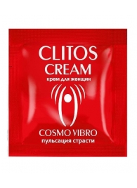 Пробник возбуждающего крема для женщин Clitos Cream - 1,5 гр. - Биоритм - купить с доставкой в Жуковском