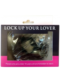 Черные меховые наручники Love с ключиками - Baile - купить с доставкой в Жуковском