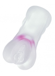 Прозрачный реалистичный мастурбатор Juicy Pussy Crystal Rose - ToyFa - в Жуковском купить с доставкой