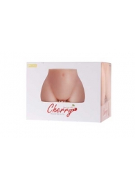 Мастурбатор-полуторс Cherry с вибрацией и двумя любовными тоннелями - KOKOS - в Жуковском купить с доставкой