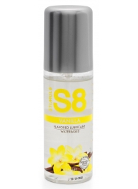 Лубрикант на водной основе Stimul8 Flavored Lube с ванильным ароматом - 125 мл. - Stimul8 - купить с доставкой в Жуковском
