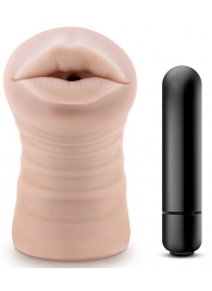 Телесный мастурбатор-ротик Skye - Blush Novelties - в Жуковском купить с доставкой