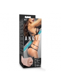 Телесный мастурбатор-ротик Angie - Blush Novelties - в Жуковском купить с доставкой