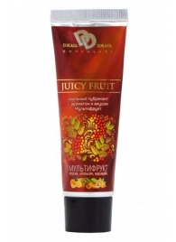 Интимный съедобный лубрикант JUICY FRUIT с ароматом фруктов - 30 мл. - БиоМед - купить с доставкой в Жуковском