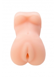 Телесный мастурбатор в виде женской фигурки - Toyfa Basic - в Жуковском купить с доставкой