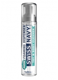 Очищающая пенка для игрушек и тела Swiss Navy Toy   Body Cleaner Foamer - 207 мл. - Swiss navy - купить с доставкой в Жуковском
