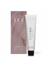 Лубрикант на водной основе Slow Sex Anal Play Gel - 30 мл. - Bijoux Indiscrets - купить с доставкой в Жуковском