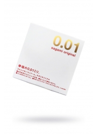 Супертонкий презерватив Sagami Original 0.01 - 1 шт. - Sagami - купить с доставкой в Жуковском