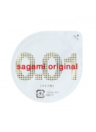 Супертонкий презерватив Sagami Original 0.01 - 1 шт. - Sagami - купить с доставкой в Жуковском