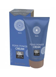 Возбуждающий крем для мужчин Penis Power Cream - 30 мл. - Shiatsu - купить с доставкой в Жуковском