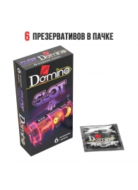 Ароматизированные презервативы DOMINO  Фруктовый слот  - 6 шт. - Domino - купить с доставкой в Жуковском
